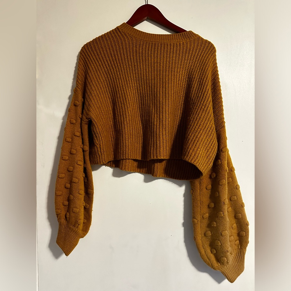 HYFVE Mustard Knit Sweater